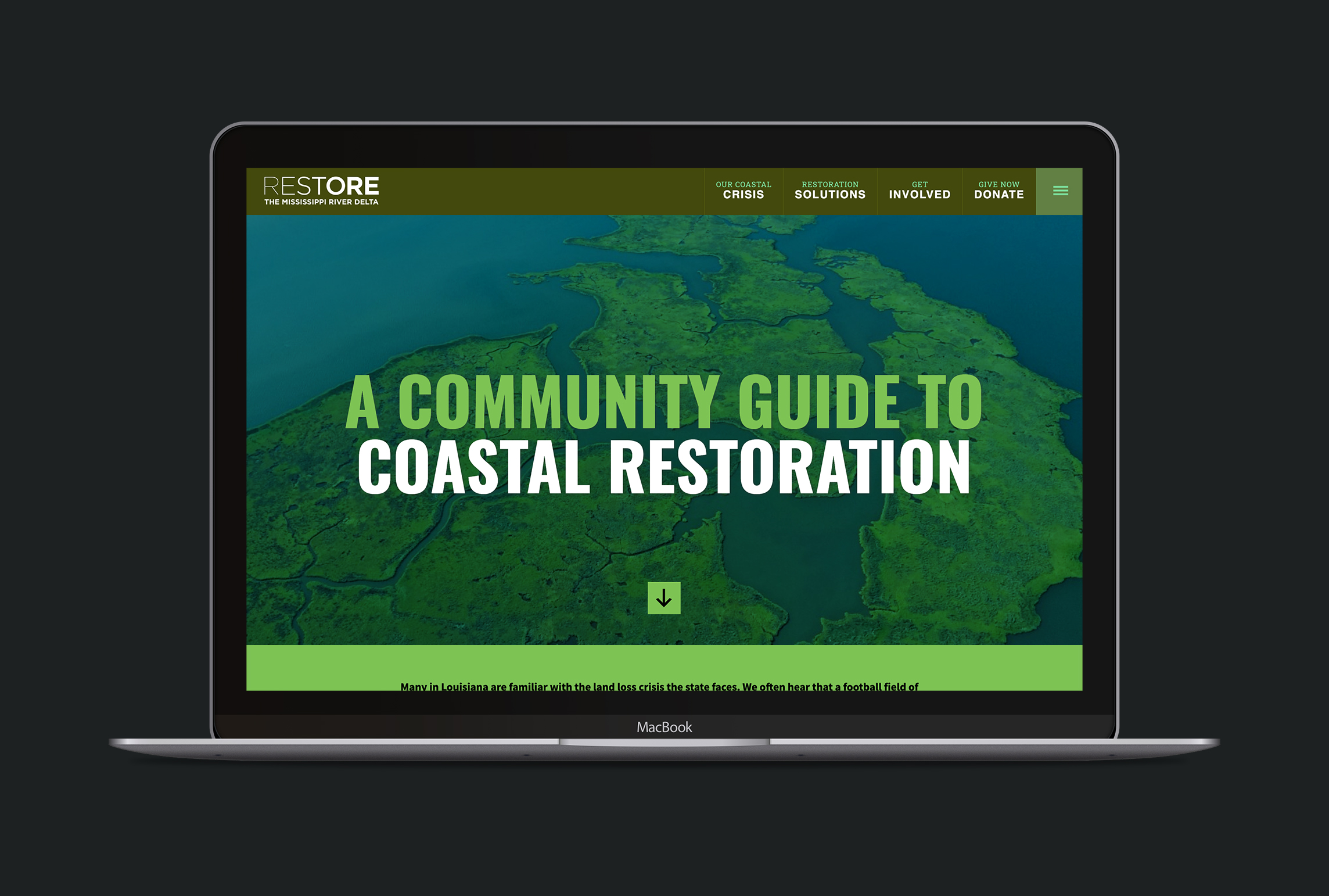 Community Guide landing page