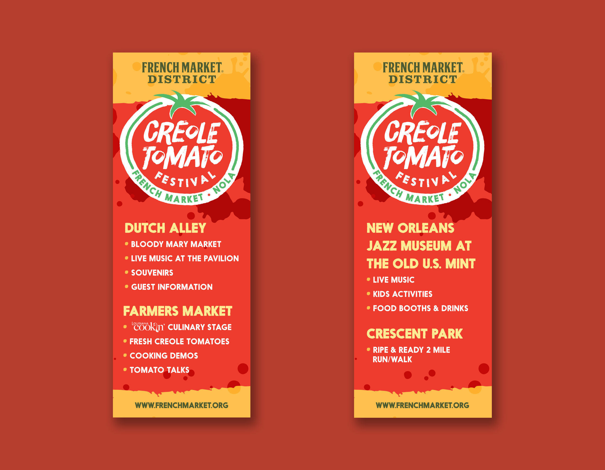 Creole Tomato Festival Banners