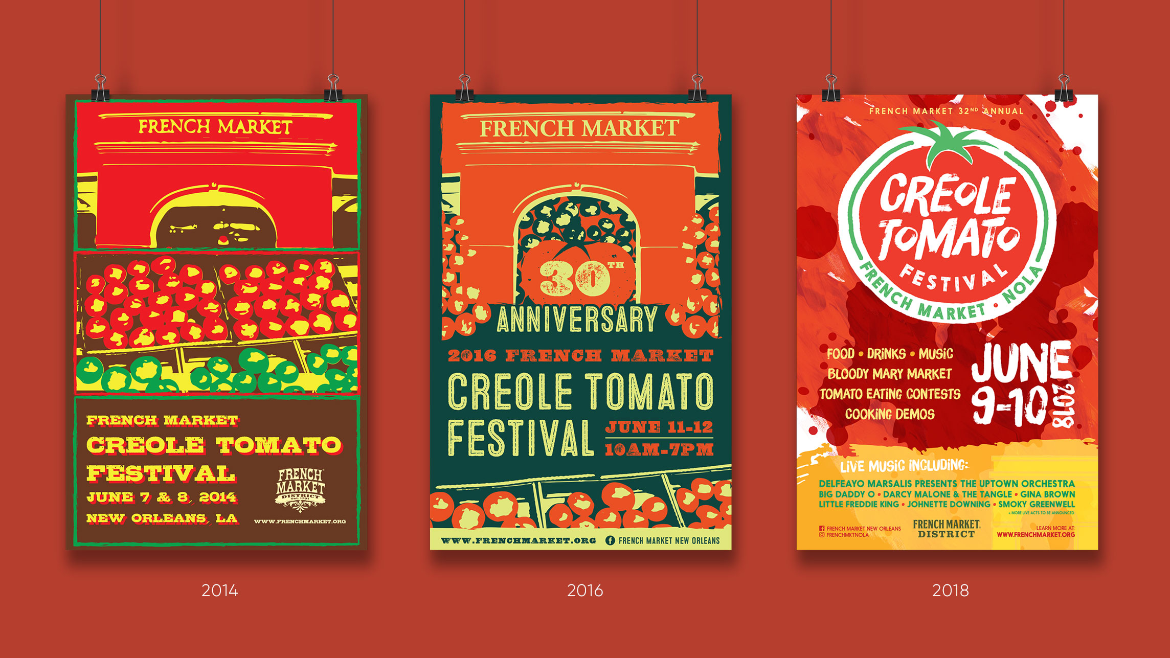 Creole Tomato Festival Posters
