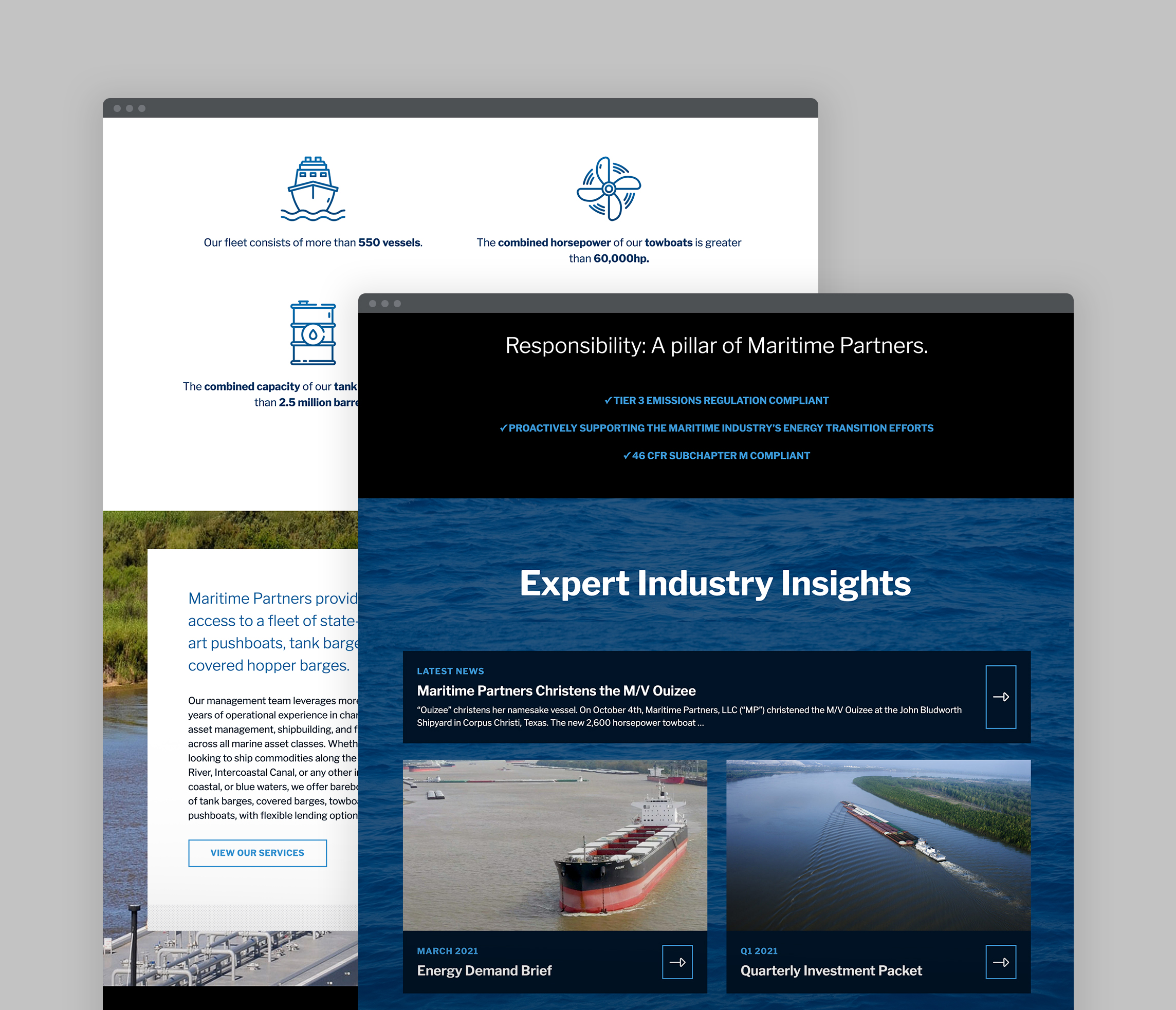 Maritime Partners Website