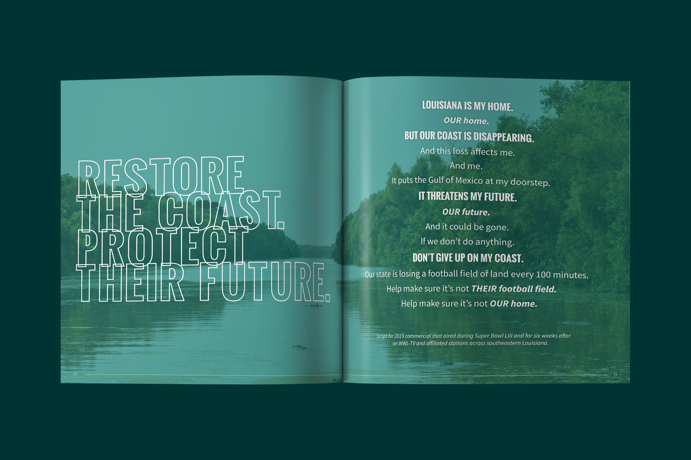 Restore the Coast. Protect their Future. Book