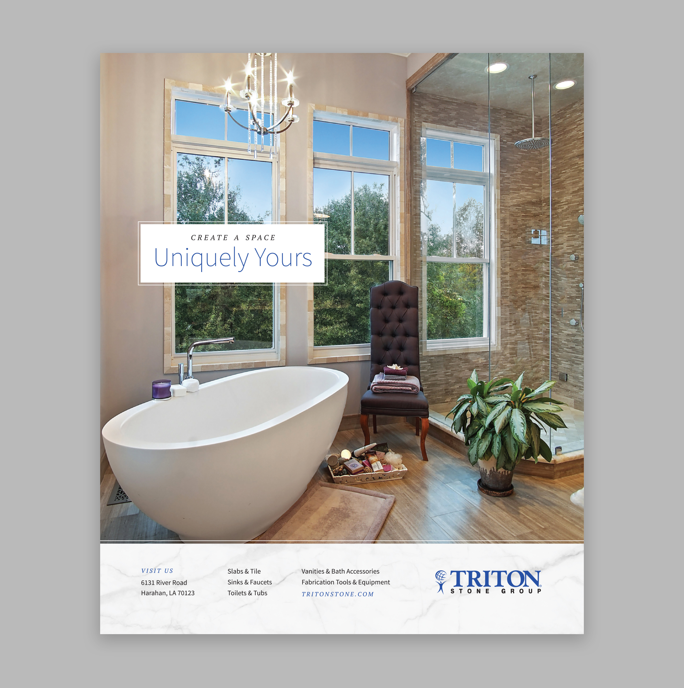 Triton Stone Full Page Advertisement