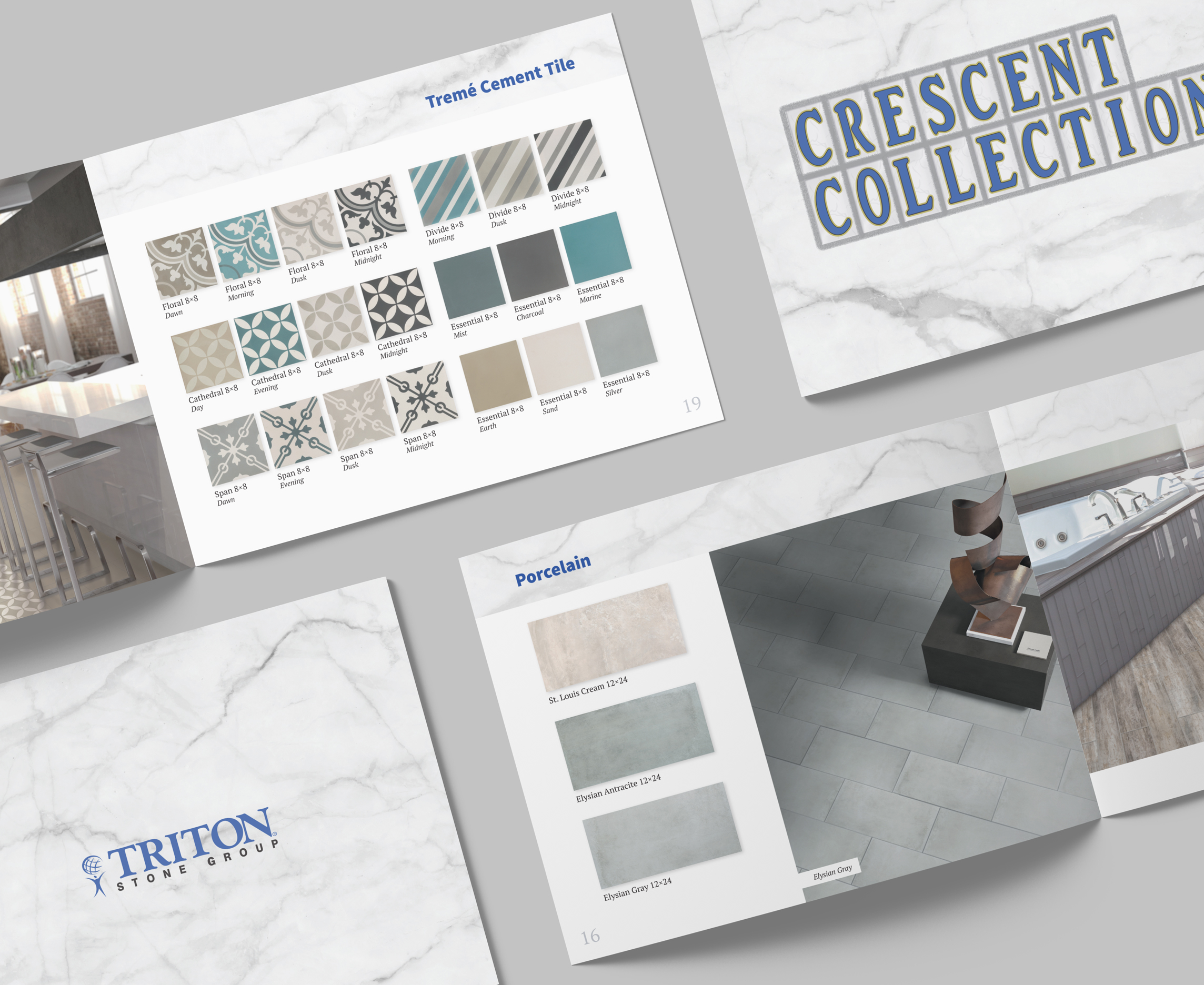 Triton Stone Crescent Collection Catalog