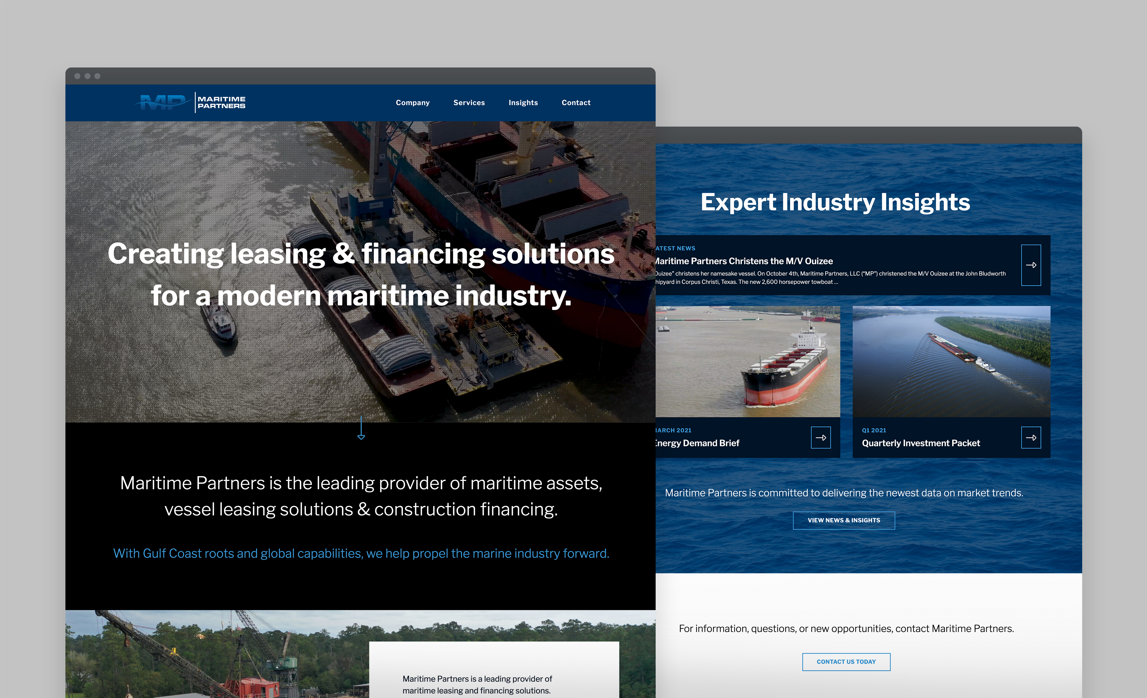 Website Collection - Maritime Partners