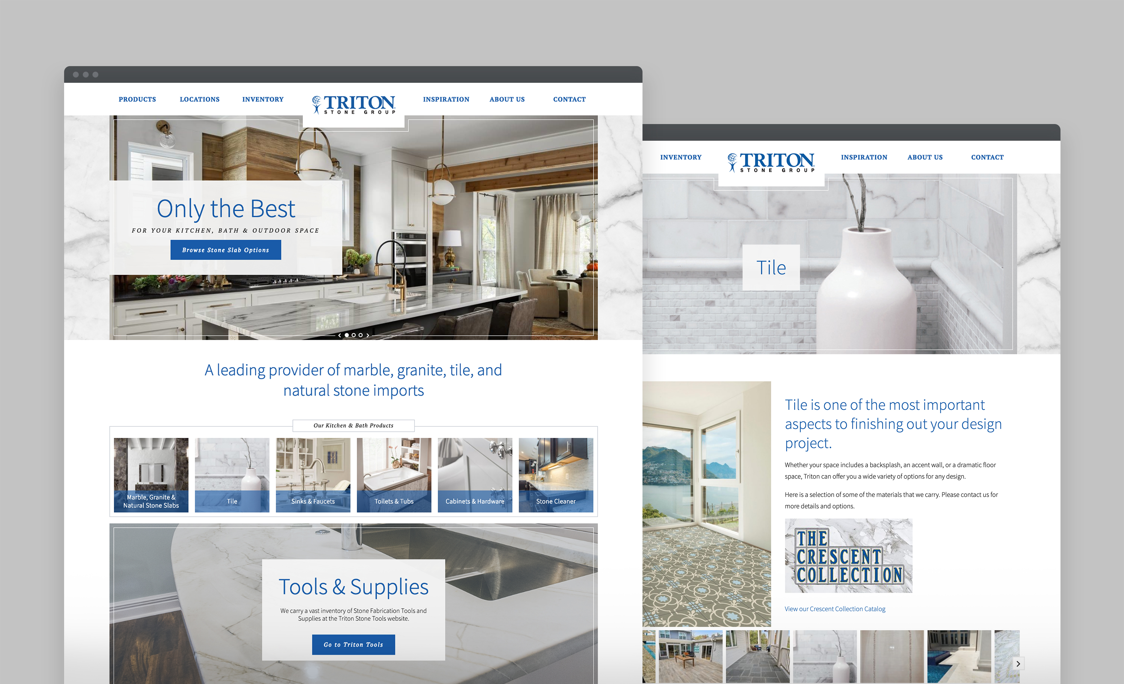 Website Collection - Triton Stone Group